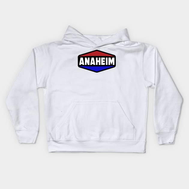 Anaheim California Kids Hoodie by TravelTime